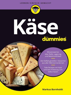 cover image of Käse für Dummies
